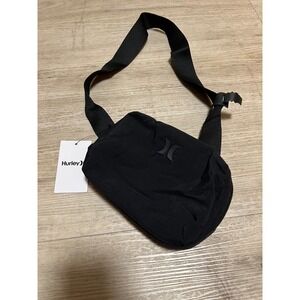 Hurley Black Nylon Crossbody Sling Bag Fanny Pack Waist Adjustable‎ Blink 182